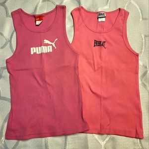 Puma & Everlast Tank top Juniors Size L.